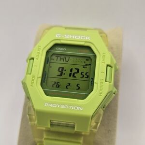 Casio G-Shock Neon Green Digital Watch and Tracker.